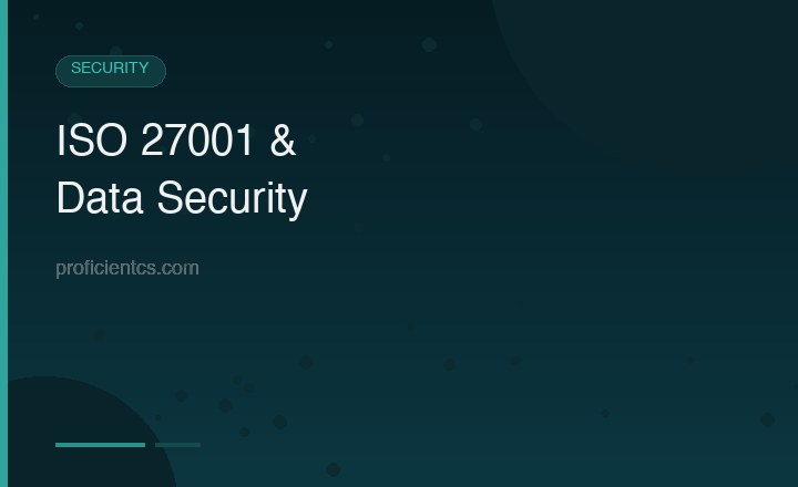 ISO 27001 data security for outsourcing